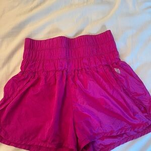 FP Movement by Free People High Waist Pink Shorts